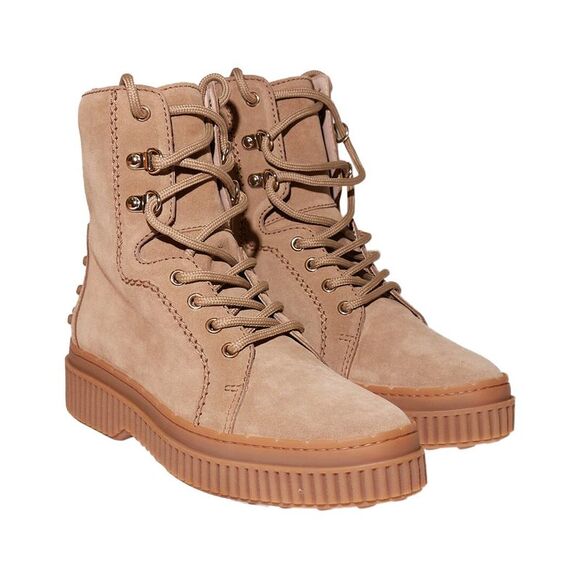 Tods Suede Boot Brown